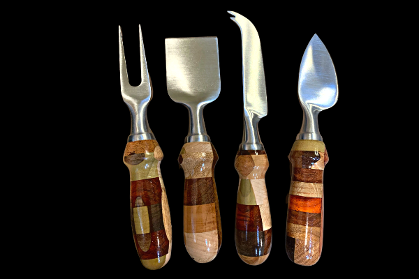 Wood Handled Cheese Knives