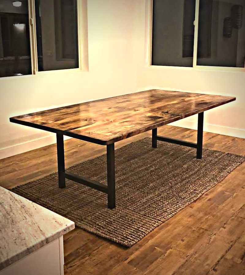 Sherri block wood workz custom table