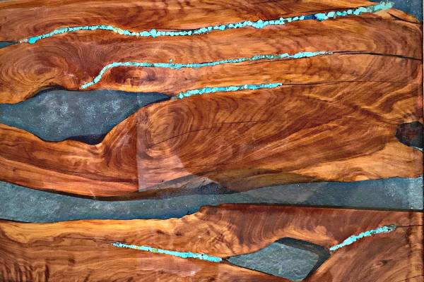 wood workz turquoise and juniper wood craft