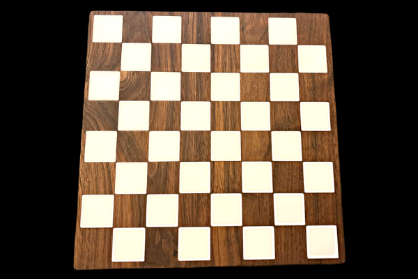 Wood Checker Board